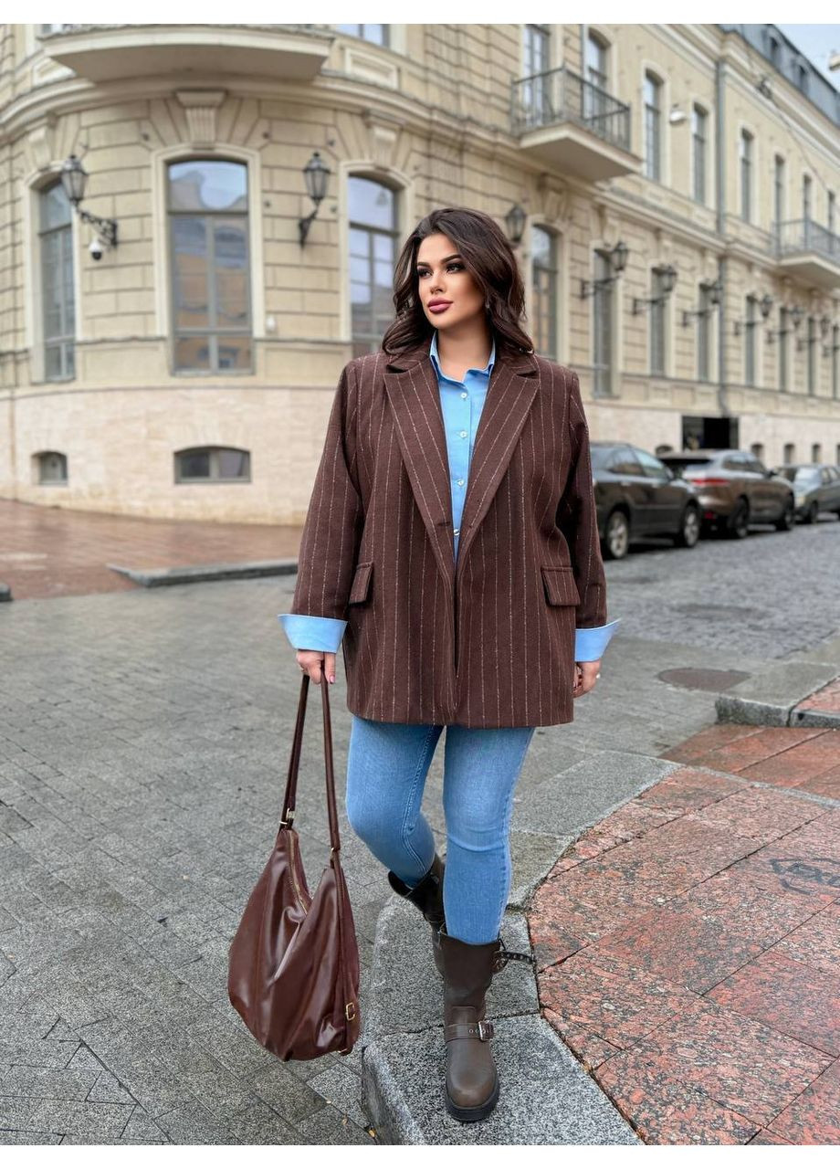 Піджак Оверс утеплений Україна (353303183)