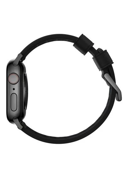 Шкіряний ремінець Active Band Pro Leather / Black Hardware (NM1A41BNW0) для Apple Watch 49мм | 45мм | 44мм Nomad (359446131)