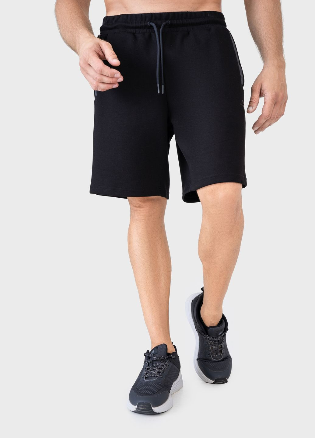 Шорти чорні з трикотажу L Avecs (330625277)