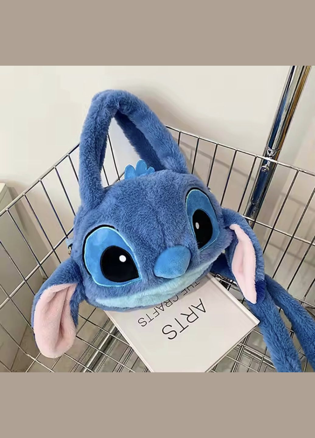 Сумка через плече плюшева "Стіч" (Ліло і Стіч, Disney, мультфільм) No Brand Сумка (314900402)