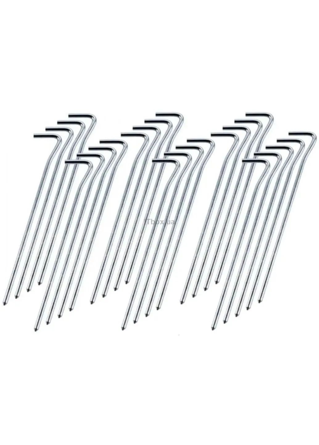 Кілочки алюмінієві для наметів Stakes (25 шт.) Turbat (367081594)