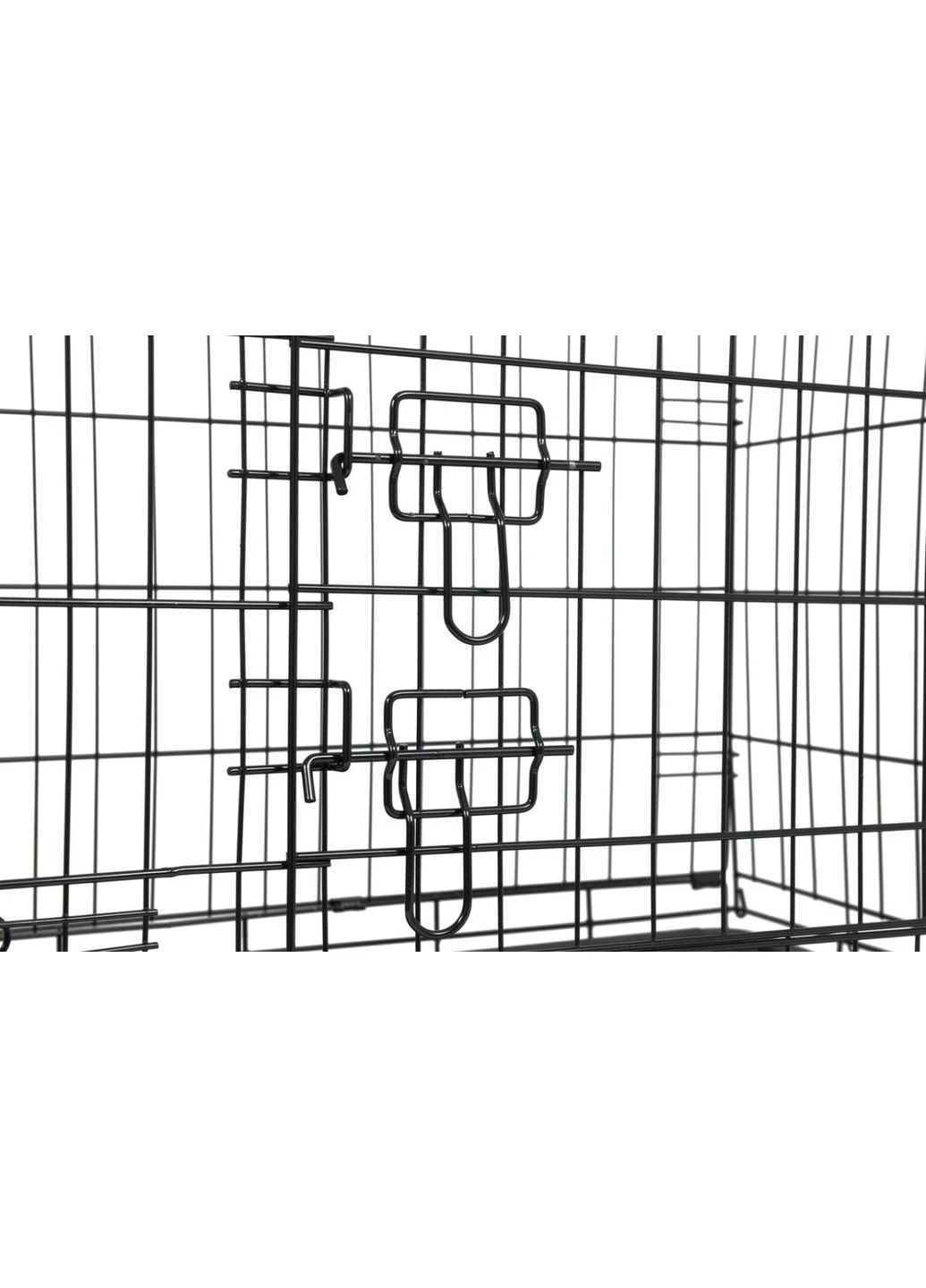 Металлическая клетка-манеж M/L (63х44х50,5 см) — переноска/клетка для собаки, кошки и других животных Funfit (387343093)