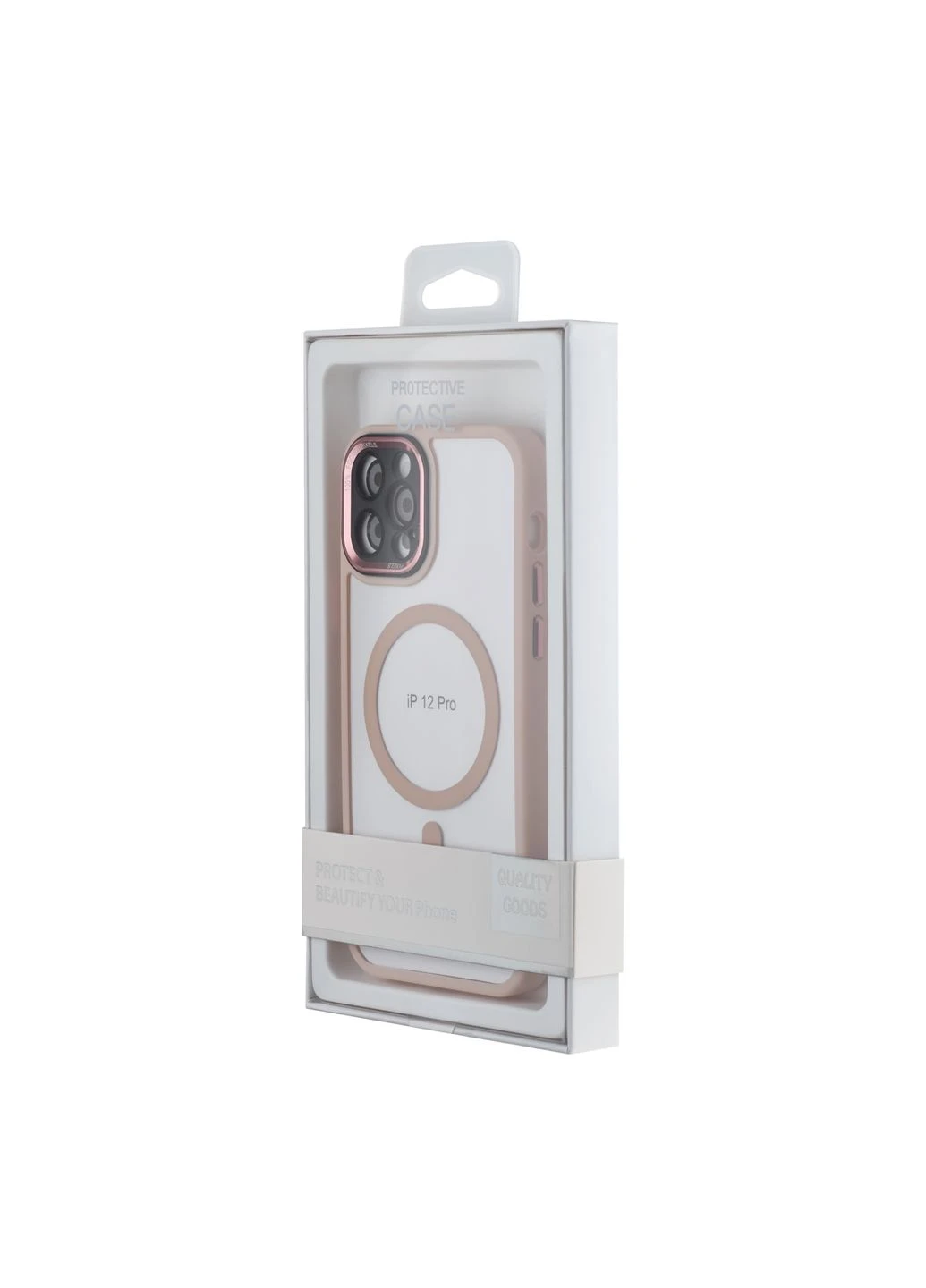 Чохол Lensor with MagSafe Protected Camera Pink Case iPhone 12 Pro (297455209)