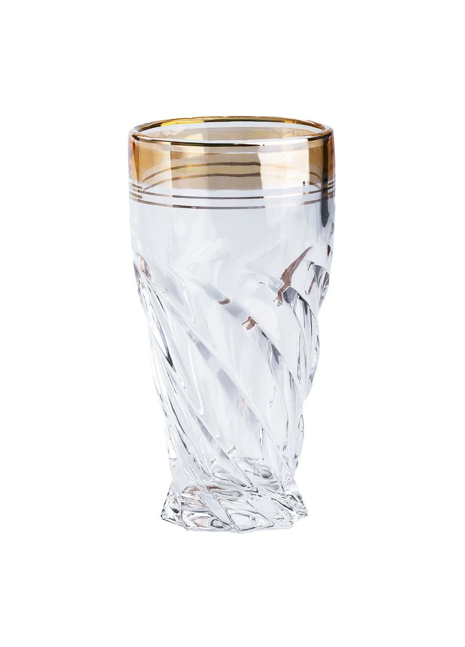 Стаканы для стеклянные набор из 6 штук по 250 мл желтый TS Kitchen HP568 (317775558)