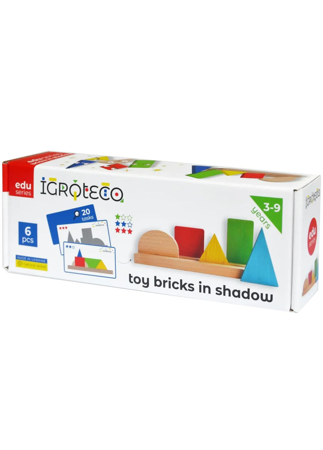 Іграшка дерев'яна Фігури і Тіні () Igroteco 900606 (328398938)