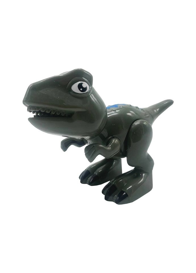 Іграшка тріскачка Динозавр S37 Сірий No Brand (316528273)