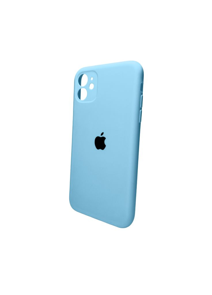 Чехол для смартфона Silicone Full Case AA для Apple iPhone 11 Pro Max круглый 44,Light Blue (FullAAKPi11PM-44) No Brand Camera Protect (370645964)