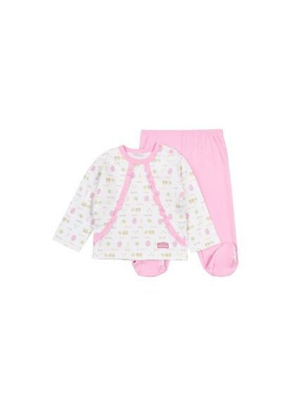 Світло-рожевий демісезонний костюм для малюка Kazan 130-1