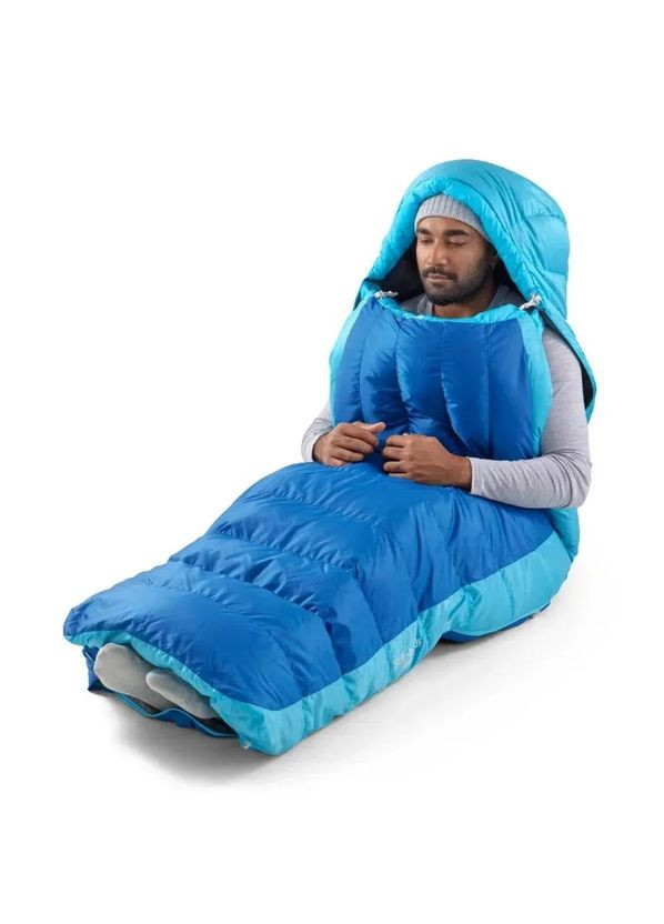 Спальный мешок Trek -1C/30F Regular, Snorkel Blue Sea To Summit (338371156)