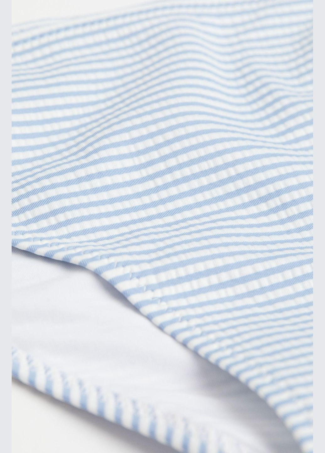 Белые купальные трусики-плавки,белый-голубой в полоску, H&M
