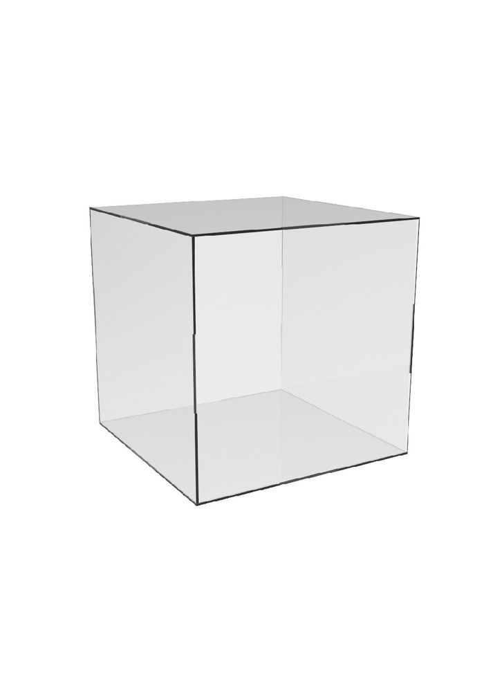 Коробка акриловая 300х300х300 с крышкой Ekostar (369365965)