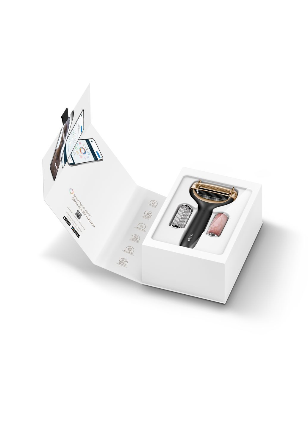 Роллер для игловой мезотерапии лица и тела MicroNeedle Face&Body Roller 9в1 gray GESKE (341526103)