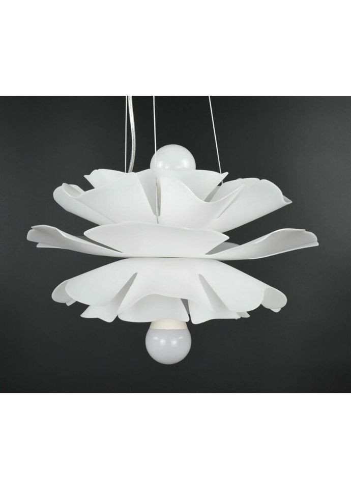 Люстра подвесная на 2 лампочки 26611 Белый 30-140х41х41 см. Sunnysky (335974968)