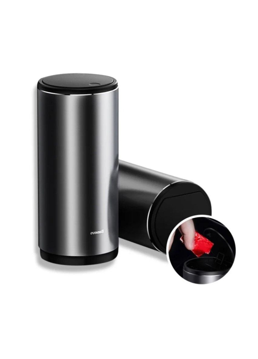 Автомобільний сміттєвий контейнер Gentleman Style Vehicle-mounted Trash Can（Bag1 roll/30）Black Baseus (360875161)