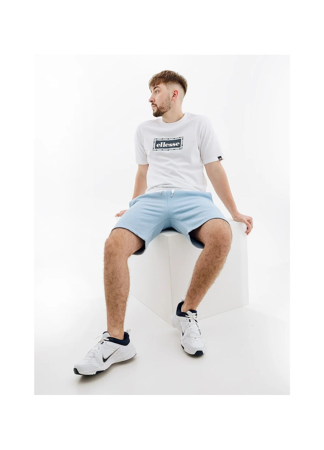 Шорты мужские Bratani Short Light Blue SHR14833-475 Ellesse (366038963)
