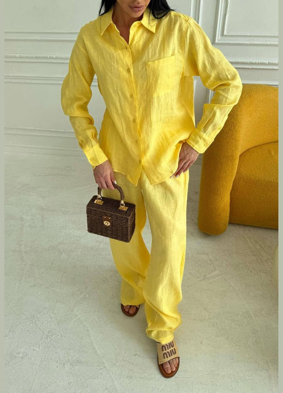 Женский костюм льняной Style Point (347585052)