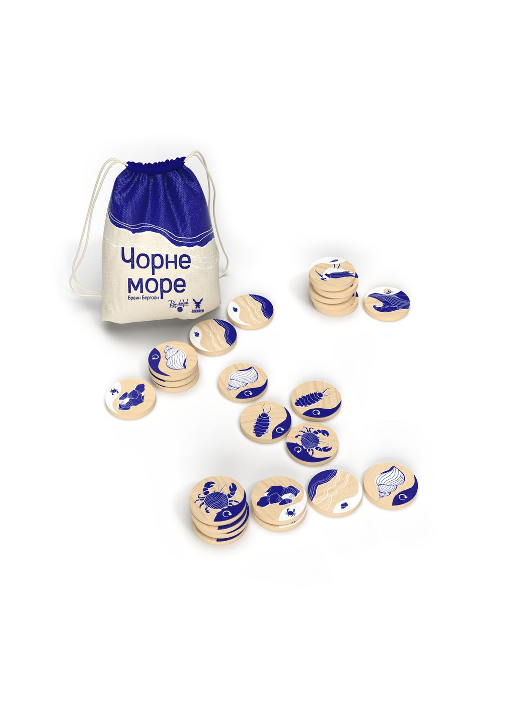 Настольная игра Черное море (Seaside) – копия для клуба и презентаций Geekach (371877460)