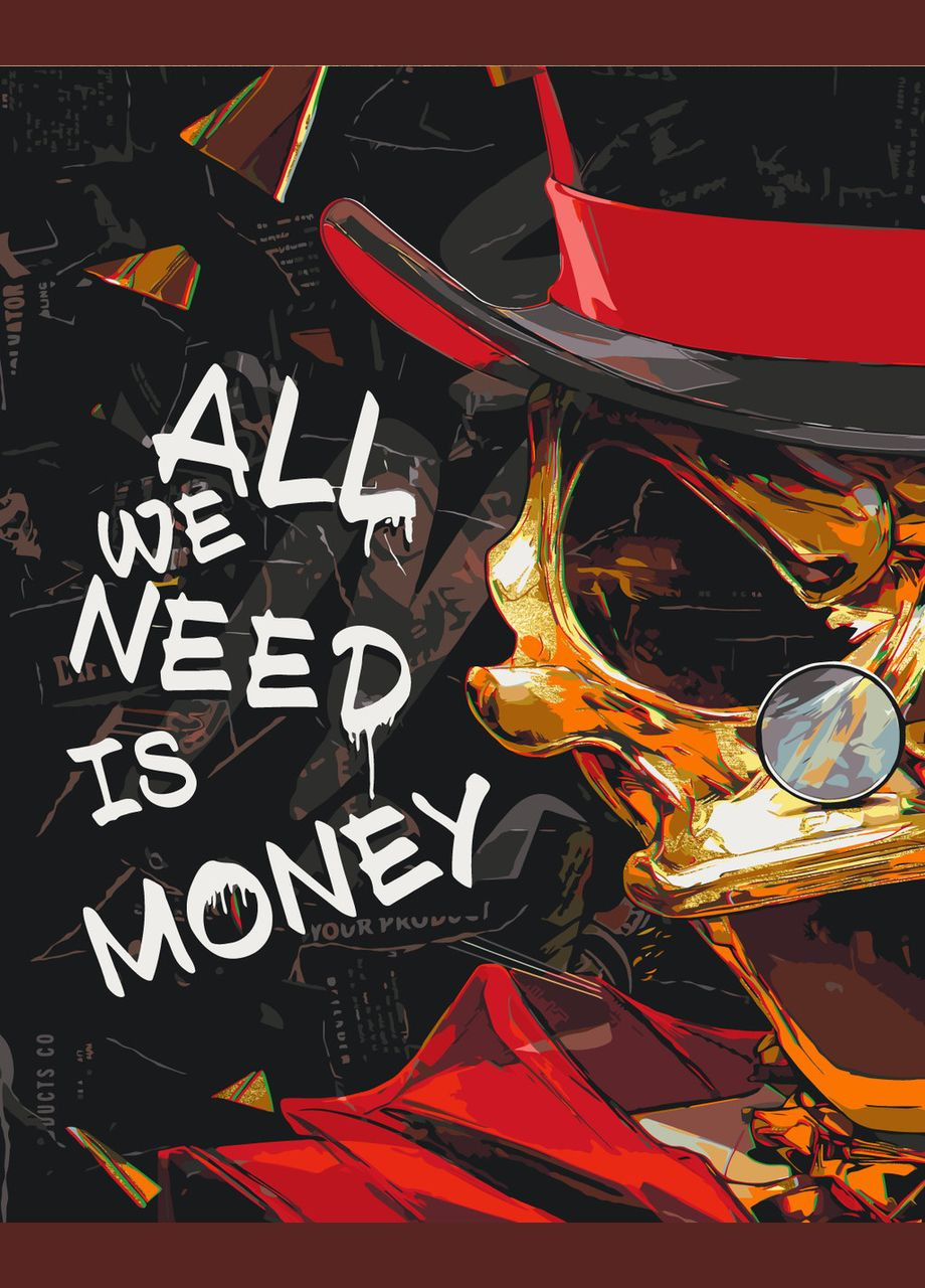 Картина за номерами Герої кіно. Скрудж 40*50 см Оригамі LW 31819 Origami (322141760)