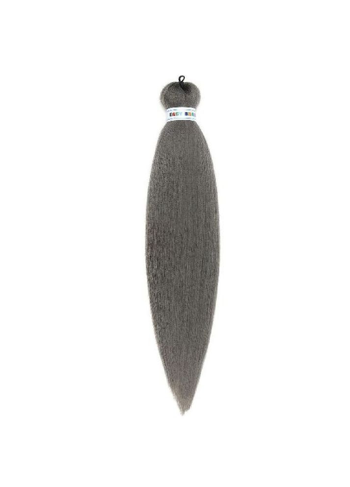 Канекалон Braid однотонный темно-серый Длина 65 см Вес 90 грам Низкотемпературный 100-150°С 171EZ Easy EZ (324261491)