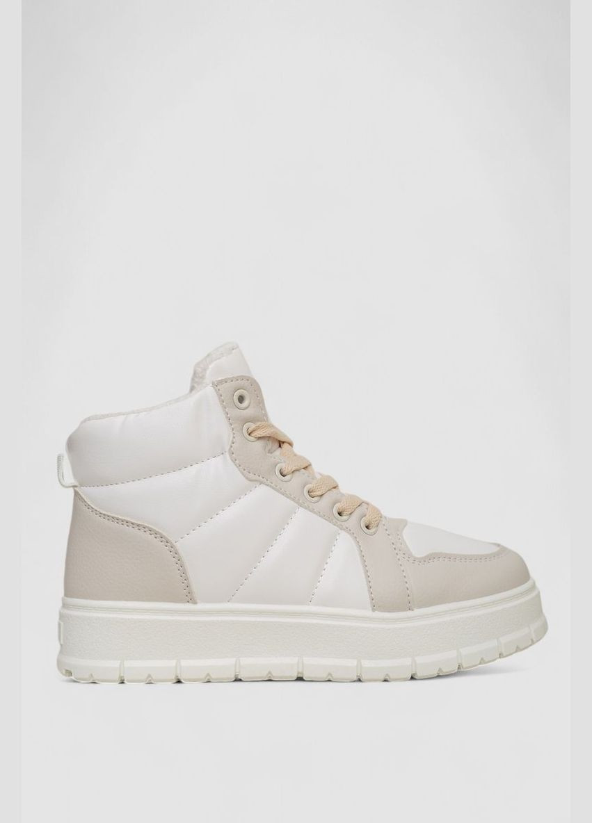 Кроссовки женские зимние на меху Ager 248RMB02 белые демисезоны (340249640)