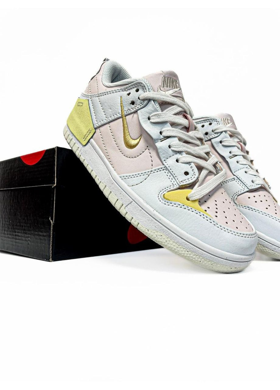 Рожеві Осінні кросівки чоловічі nike dunk low disrupt 2 pink oxford найк сб данк No Brand