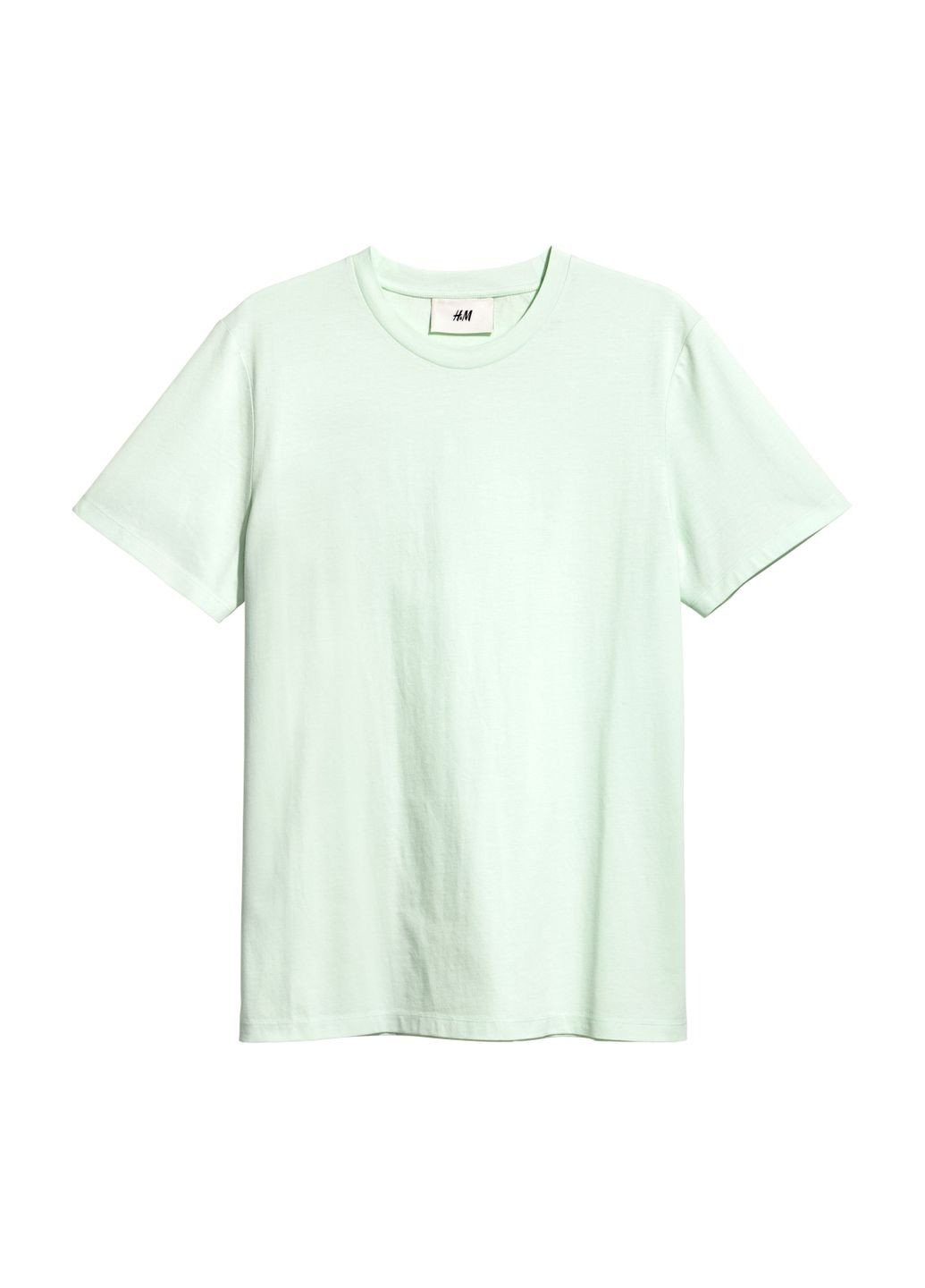 Салатовая футболка,салатовый, H&M
