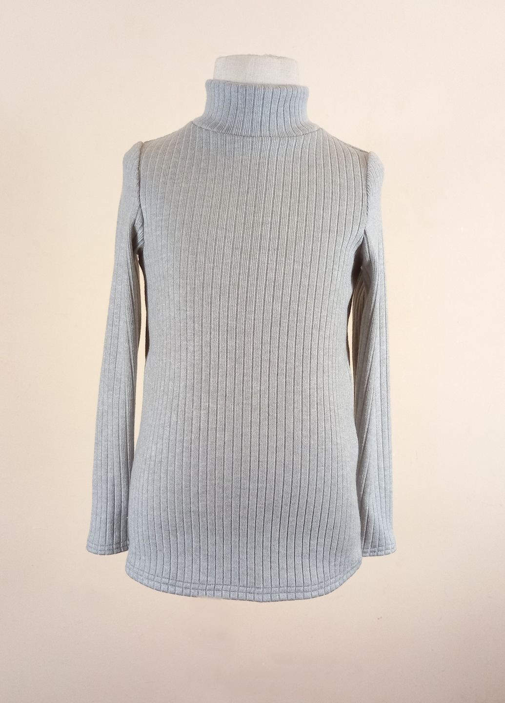 Светло-серый демисезонный водолазка GEX