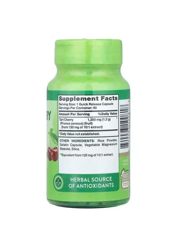Екстракт вишні Ultra Tart Cherry Extract 1200 мг 90 капс Nature's Truth (357340036)