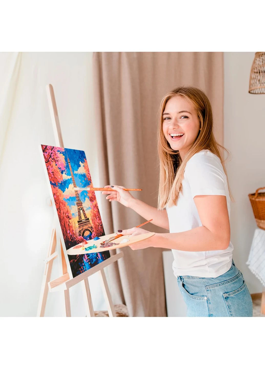 Картина по номерам «Эйфелева башня» Orner (361446225)