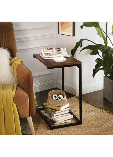 Журнальный столик Osama приставной в стиле Loft Leobert (361951881)