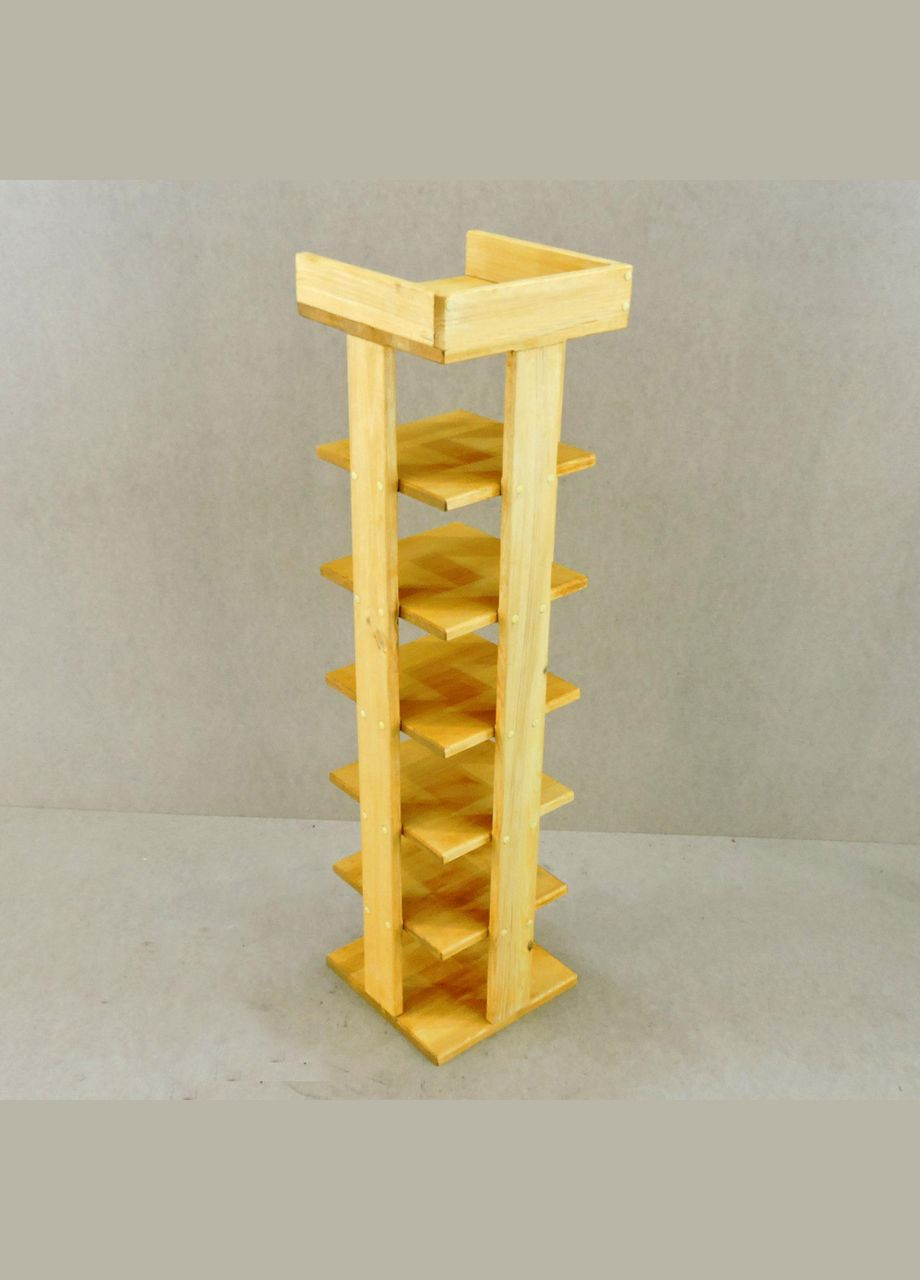 Полка для обуви из дерева Турбенталь 112 карри (ПДО-1123003) No Brand (327869097)