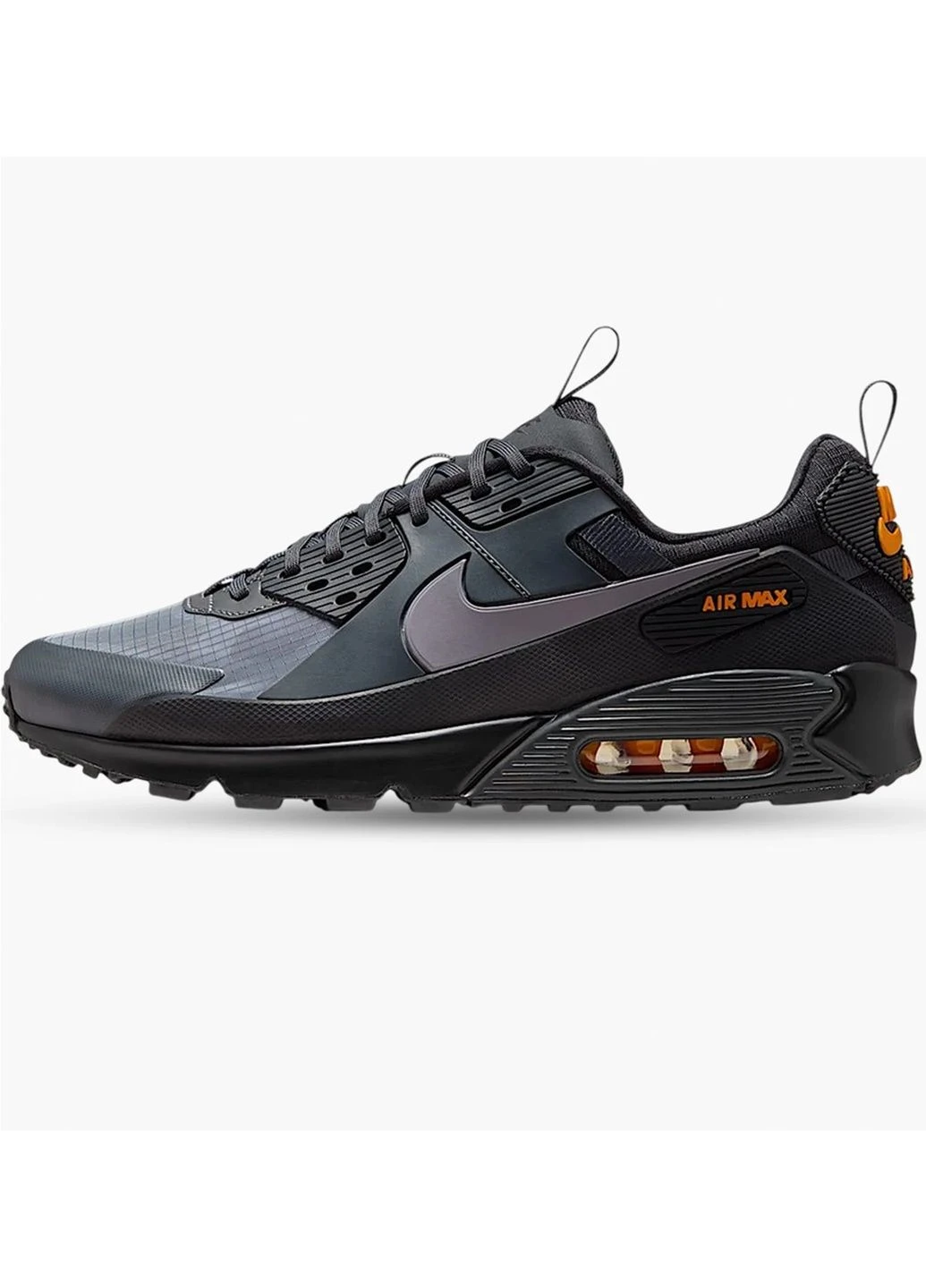 Черные кроссовки мужские air max 90 drift grey/black Nike