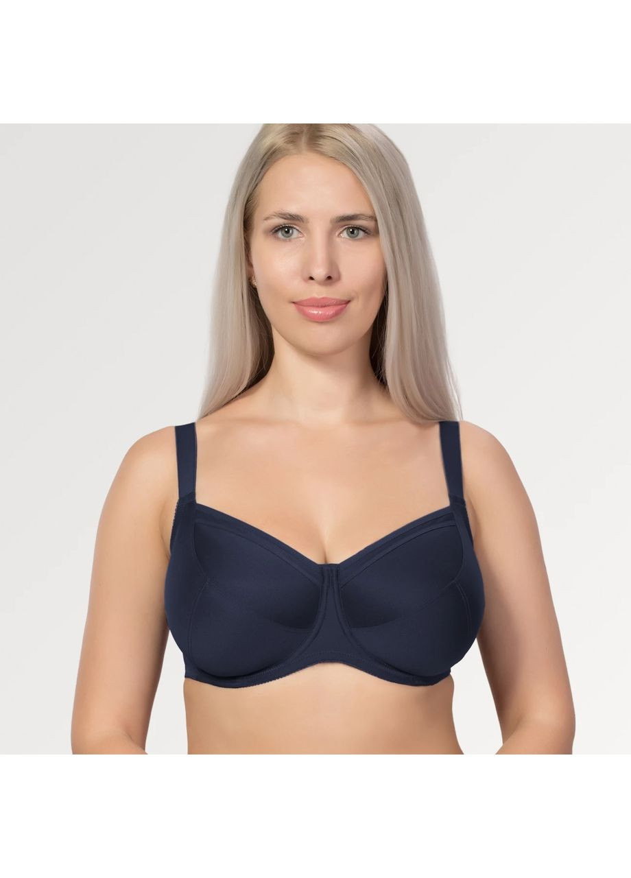 Темно-синій бюстгальтер на кісточках з м'якою чашкою Elita з кісточками