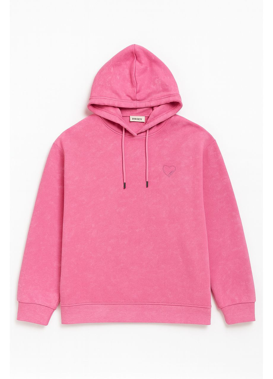 Худи женское стильное с капюшоном черное (25F17) 4XL, NaNa (369598547)