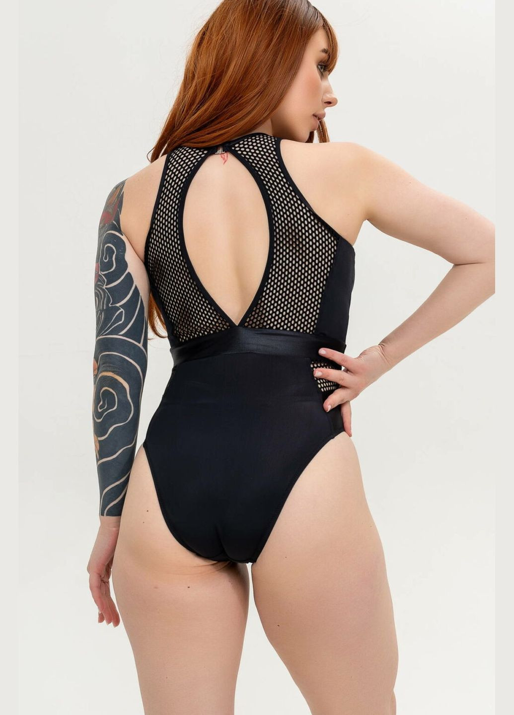 Чорний демісезонний суцільний купальник суцільний TOTALFIT