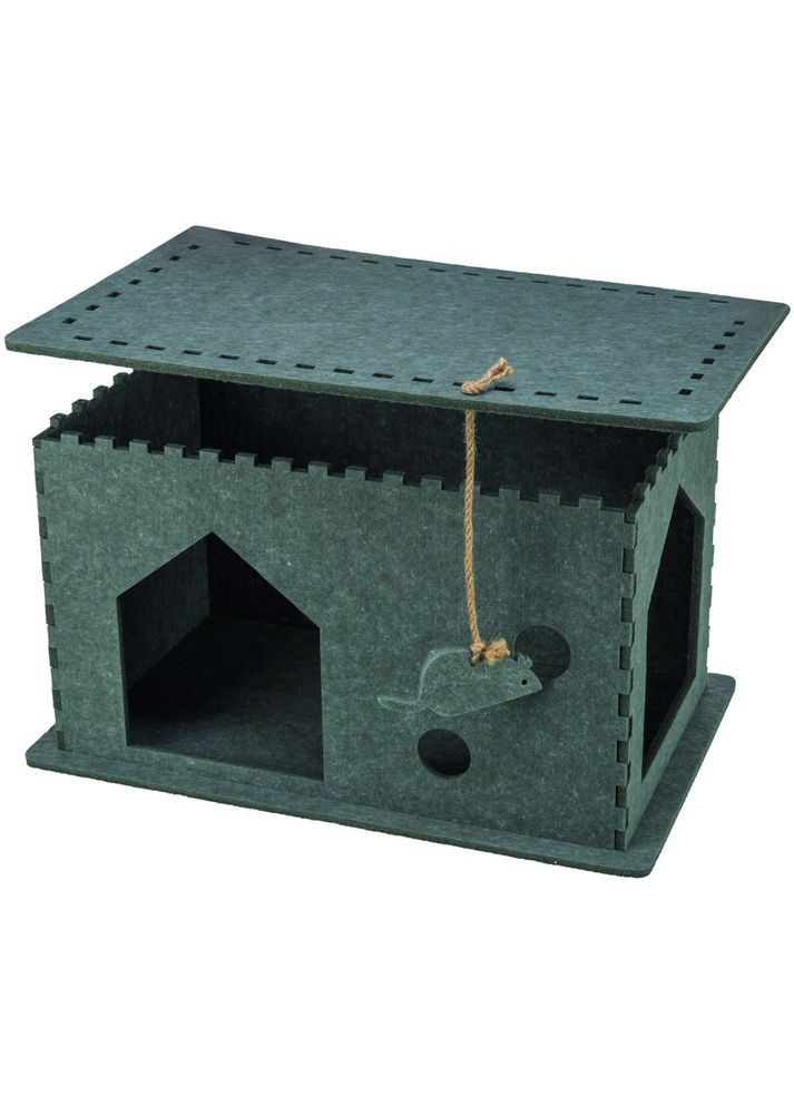 Домик Lene фетр 54х30х35 см серый Trixie (362701065)