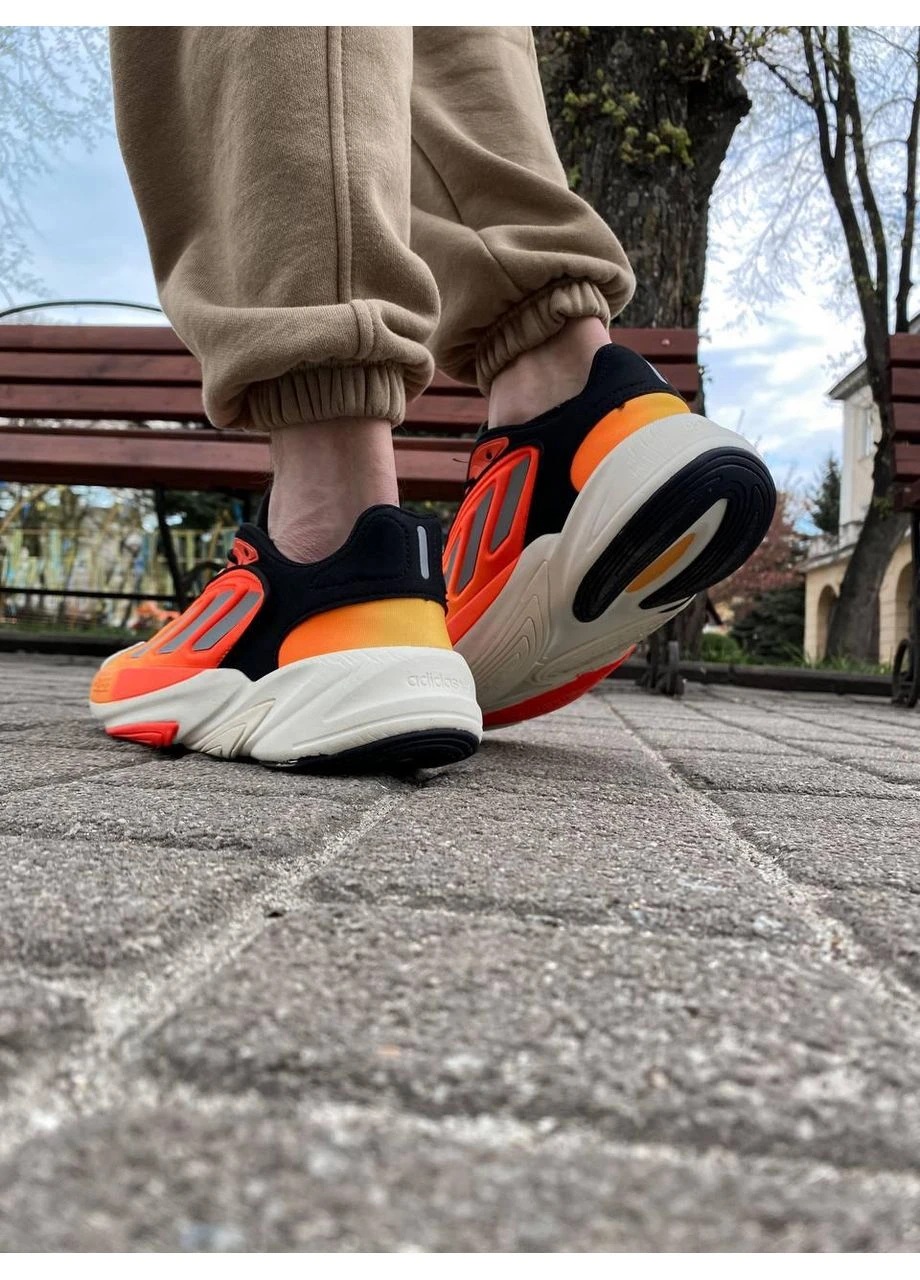 Цветные летние кроссовки adidas ozelia fiery адидас озелия No Brand