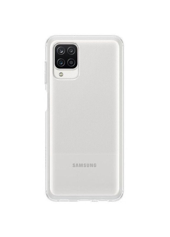 Чехол-накладка Soft Clear Cover для Galaxy A12 SM-A125/SM-A127 Transparent (EF-QA125TTEGRU) Samsung (341487119)
