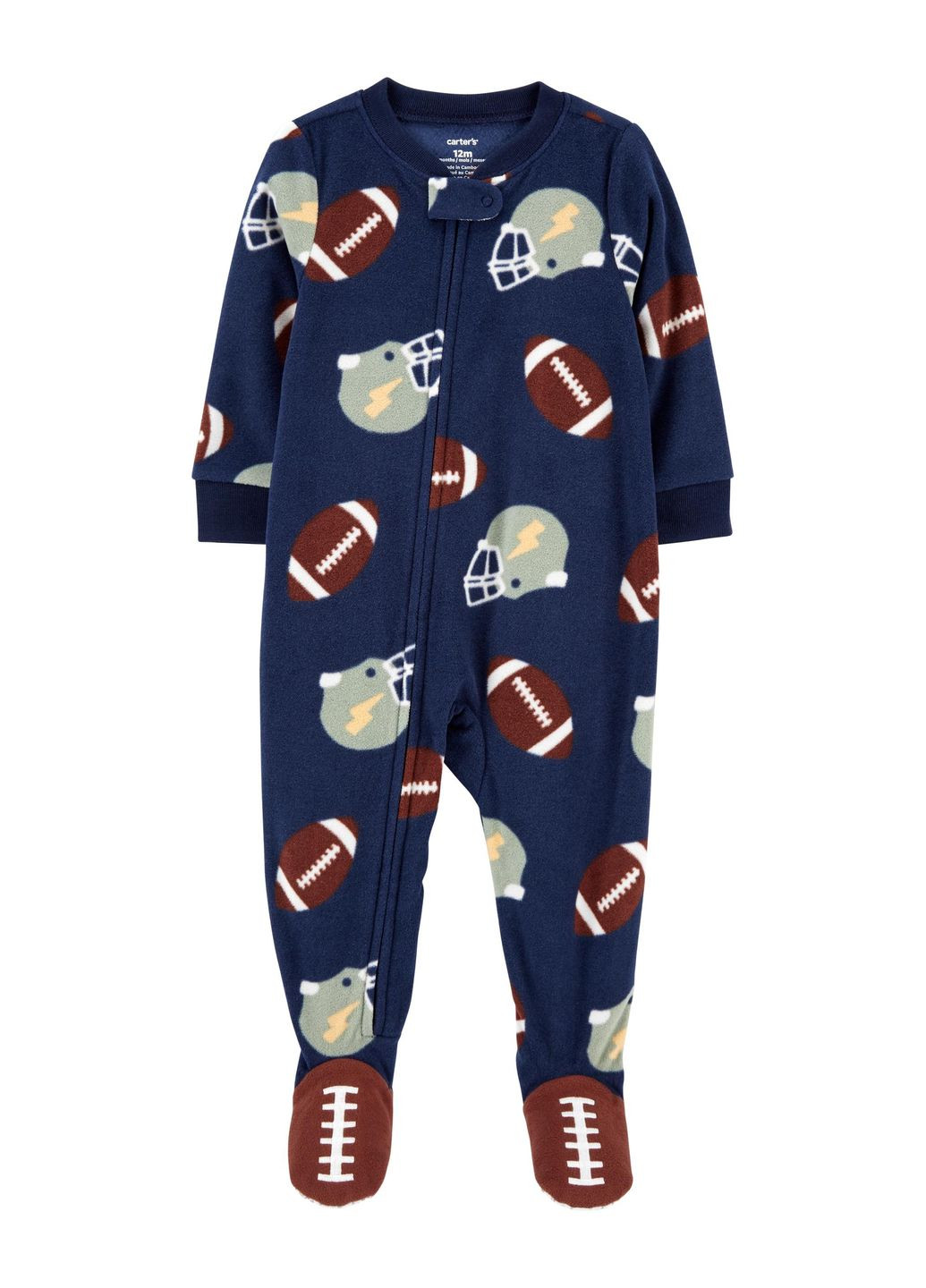 Темно-синя всесезон чоловічок флісовий Carter's