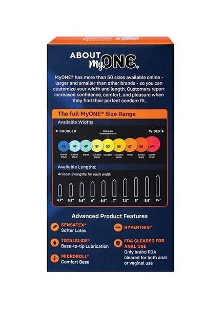Презервативы MyONE Extra Wide 10 шт (мятая упаковка!!!) No Brand (393920394)
