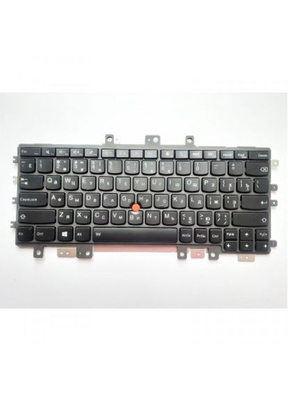 Клавіатура Lenovo thinkpad x1 helix2 черн с черн с подсв тп ua (275092513)