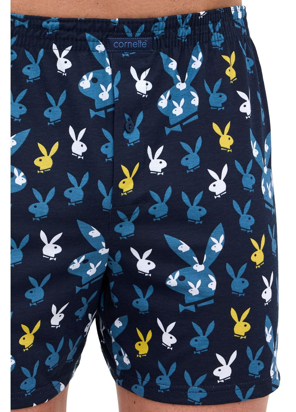 Трусы-боксеры с принтом Плейбой Classic 001/180 Cornette (366300593)