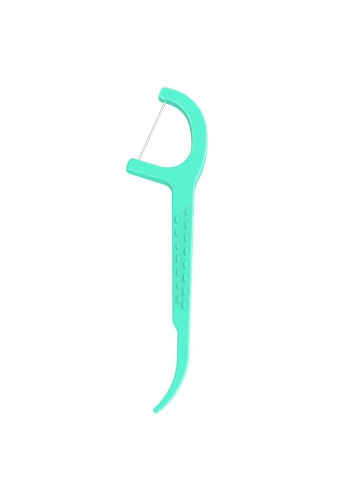 Зубна нитка із зубочисткою 50 шт./уп. green Dr.Bei (325671559)