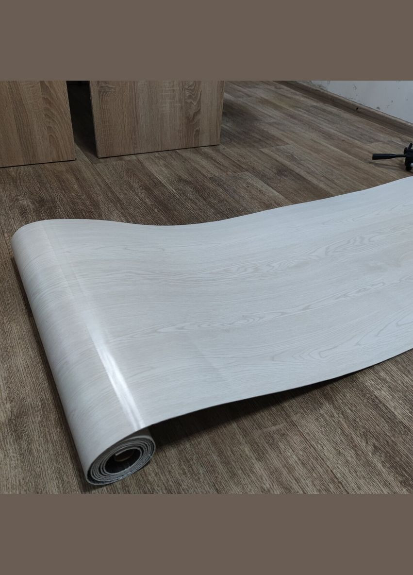 Самоклеющаяся виниловая плитка SW00001181 Молочная в рулоне 3000х600х2мм Sticker Wall (298285073)