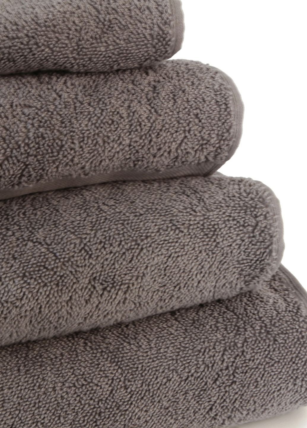 Рушник "Ніжність" 30x50 см MVM однотонний сірий