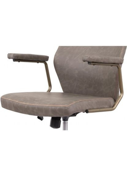 Крісло Ронін CH TILT Сірий (Wax PU 425 сірий) Аклас (360546092)