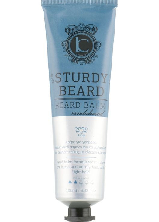Бальзам для догляду за бородою для чоловіків Sturdy Beard Balm 100ml (761730-36859) Lavish Care (368661146)