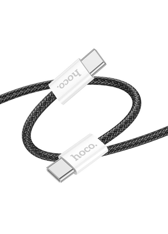 Кабель USB X104 Source 60W Type-C to Type-C 1m Білий Hoco (317631357)