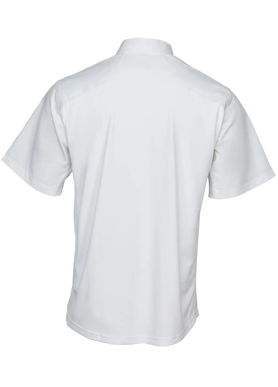 Біла теніска поло first tactical men’s v2 pro performance short sleeve shirt l білий No Brand