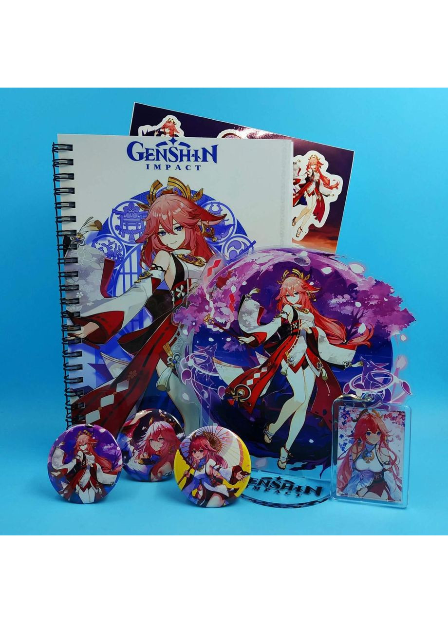 Коллекционный Бокс Яэ Мико из Геншин Импакт / Genshin Impact No Brand (348358226)